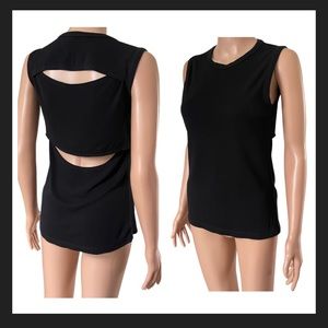 A.L.C. Cutout Back Sleeveless Top